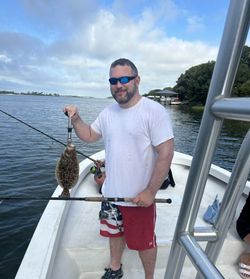 Fishing Flounder in Florida waters today!